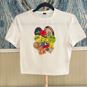 Shein Graphic Tee, Size M